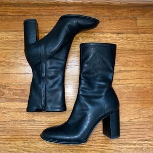 H&M Black Heeled Boots